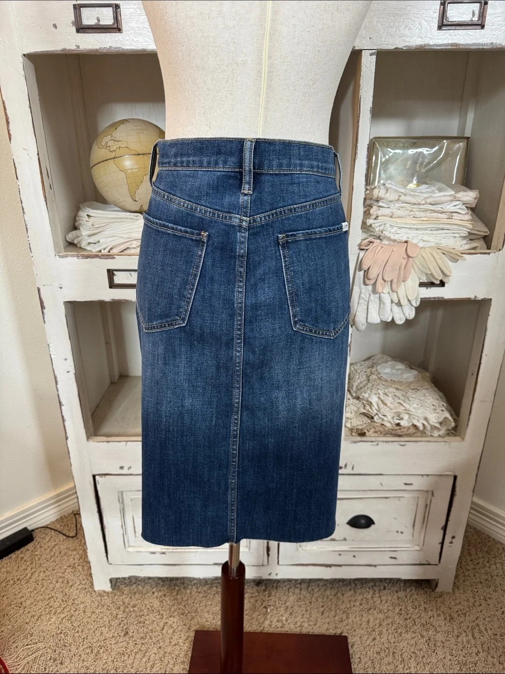 Joe's Jeans Dark Blue Denim skirt
